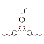 BOROXIN, TRIS(4-PROPOXYPHENYL)-