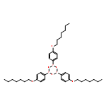 Boroxin, tris[4-(heptyloxy)phenyl]-