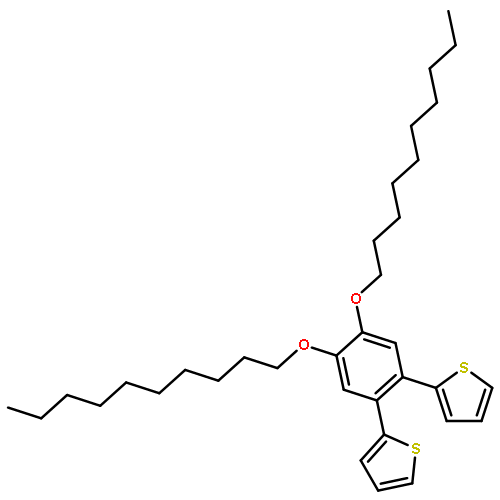 Thiophene, 2,2'-[4,5-bis(decyloxy)-1,2-phenylene]bis-