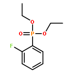 Phosphonic acid, (2-fluorophenyl)-, diethyl ester