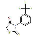 4-Thiazolidinone,2-thioxo-3-[3-(trifluoromethyl)phenyl]-