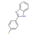 Benzimidazole, 2-(p-fluorophenyl)- (7CI,8CI)