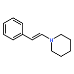 1-[(E)-2-phenylethenyl]piperidine