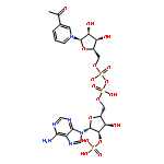 Adenosine5'-(trihydrogen diphosphate), 2'-(dihydrogen phosphate), P'®5'-ester with 3-acetyl-1-b-D-ribofuranosylpyridinium, innersalt (9CI)