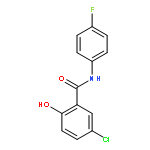 Benzamide, 5-chloro-N-(4-fluorophenyl)-2-hydroxy-