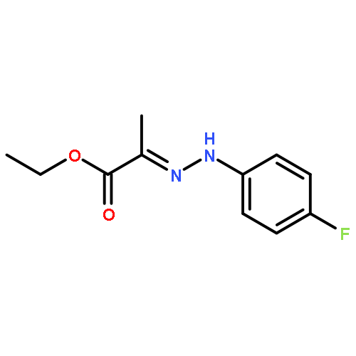 Propanoic acid,2-[2-(4-fluorophenyl)hydrazinylidene]-, ethyl ester