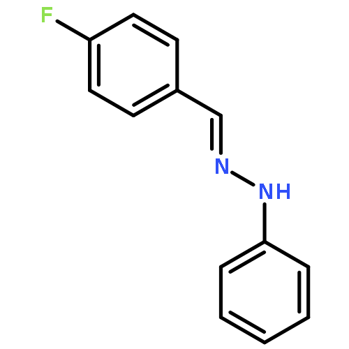 Benzaldehyde, 4-fluoro-, phenylhydrazone