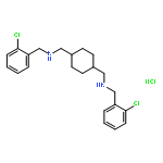 1,4-Cyclohexanedimethanamine,N1,N4-bis[(2-chlorophenyl)methyl]-, hydrochloride (1:2), trans-