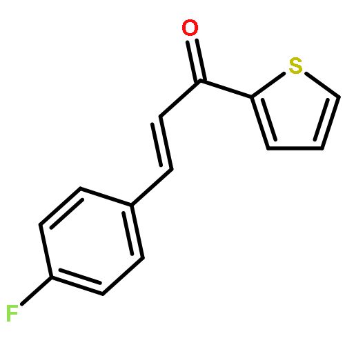 2-Propen-1-one, 3-(4-fluorophenyl)-1-(2-thienyl)-