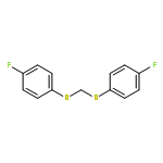 Benzene, 1,1'-[methylenebis(thio)]bis[4-fluoro-