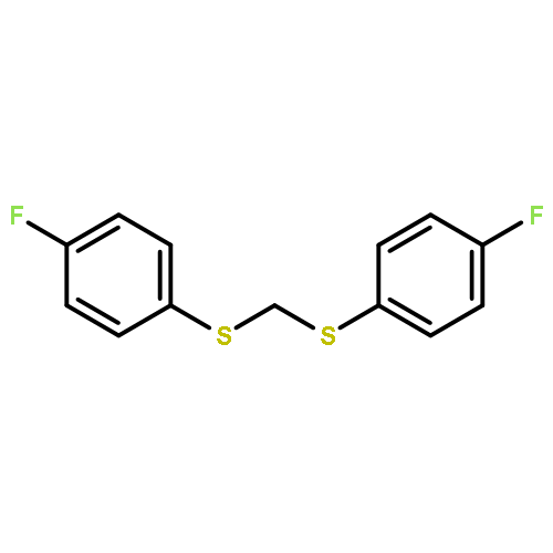 Benzene, 1,1'-[methylenebis(thio)]bis[4-fluoro-