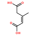 2-Pentenedioic acid, 3-methyl-, (E)-