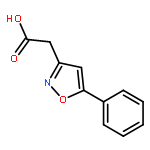 3-Isoxazoleacetic acid, 5-phenyl-