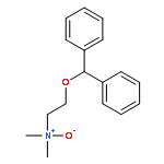 [2-(diphenylmethoxy)ethyl]dimethylamine oxide