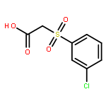 Acetic acid, [(3-chlorophenyl)sulfonyl]-