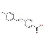 Benzoic acid, 4-[[(4-methylphenyl)methylene]amino]-