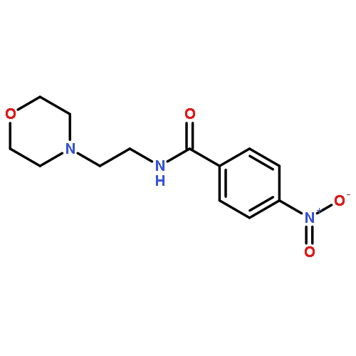 Benzamide, N-[2-(4-morpholinyl)ethyl]-4-nitro-