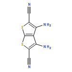 THIENO[2,3-B]THIOPHENE-2,5-DICARBONITRILE, 3,4-DIAMINO- (EN) 