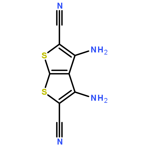 THIENO[2,3-B]THIOPHENE-2,5-DICARBONITRILE, 3,4-DIAMINO- (EN) 