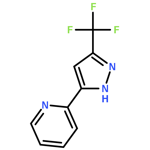 2-[5-(TRIFLUOROMETHYL)-1H-PYRAZOL-3-YL]PYRIDINE 