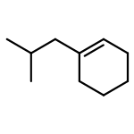 Cyclohexene,1-(2-methylpropyl)-