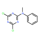 4,6-DICHLORO-N-METHYL-N-PHENYL-1,3,5-TRIAZIN-2-AMINE 