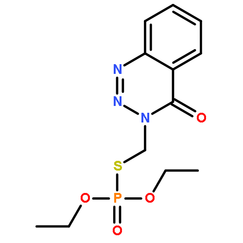 3-(DIETHOXYPHOSPHORYLSULFANYLMETHYL)-1,2,3-BENZOTRIAZIN-4-ONE 