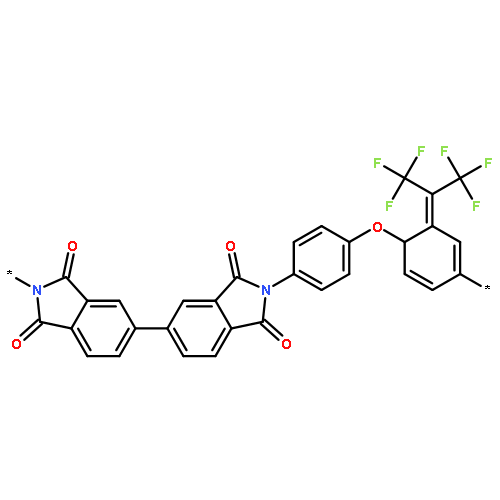 POLY[(1,3-DIHYDRO-1,3-DIOXO-2H-ISOINDOLE-2,5-DIYL)[2,2,2-TRIFLUORO-1-(TRIFLUOROMETHYL)ETHYLIDENE](1,3-DIHYDRO-1,3-DIOXO-2H-ISOINDOLE-5,2-DIYL)-1,4-PHENYLENEOXY-1,4-PHENYLENE]