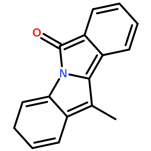 6H-ISOINDOLO[2,1-A]INDOL-6-ONE, 11-METHYL-