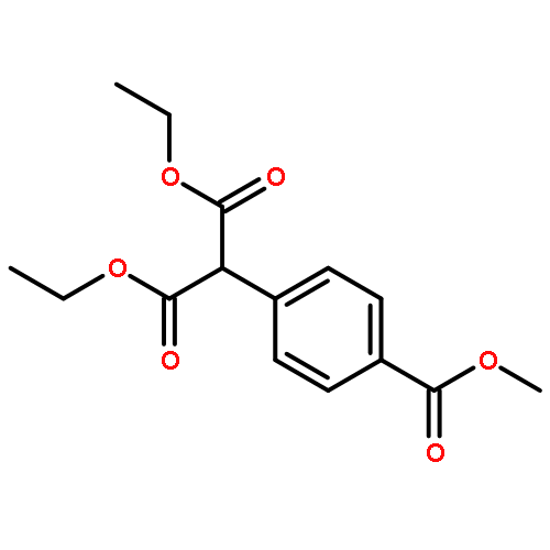 Propanedioic acid, [4-(methoxycarbonyl)phenyl]-, diethyl ester