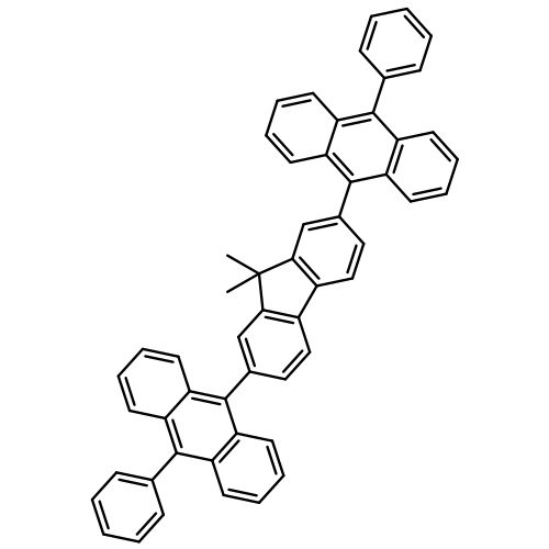 Anthracene, 9,9'-(9,9-dimethyl-9H-fluorene-2,7-diyl)bis[10-phenyl-