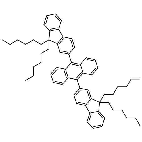 ANTHRACENE, 9,10-BIS(9,9-DIHEXYL-9H-FLUOREN-2-YL)-