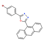 1,3,4-Oxadiazole, 2-(9-anthracenyl)-5-(4-bromophenyl)-