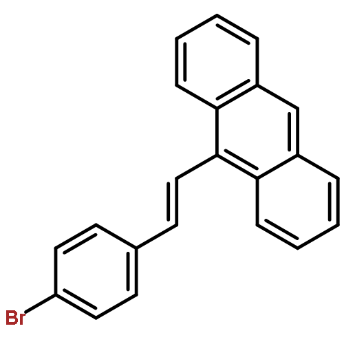 ANTHRACENE, 9-[2-(4-BROMOPHENYL)ETHENYL]-