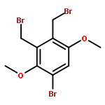 Benzene, 1-bromo-3,4-bis(bromomethyl)-2,5-dimethoxy-