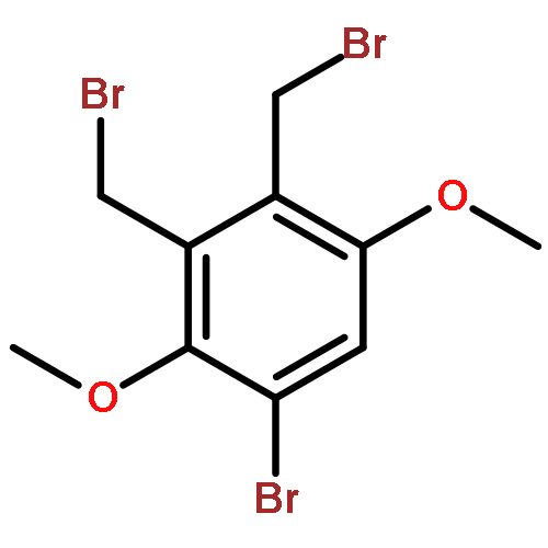 Benzene, 1-bromo-3,4-bis(bromomethyl)-2,5-dimethoxy-