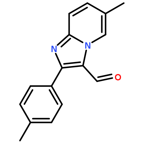 6-Methyl-2-p-tolyl-imidazo[1,2-a]pyridine-3-carboxaldehyde