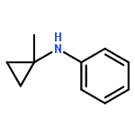 Benzenamine, N-(1-methylcyclopropyl)-