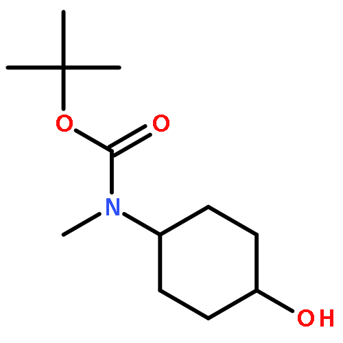 tert-butyl ((1r,4r)-4-hydroxycyclohexyl)(methyl)carbamate