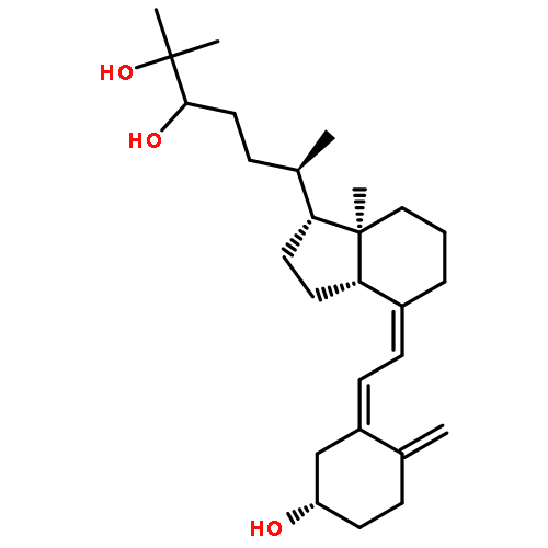 9,10-Secocholesta-5,7,10(19)-triene-3,24,25-triol, (3-beta,5Z,7E)-