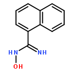 1-Naphthalenecarboximidamide, N-hydroxy-