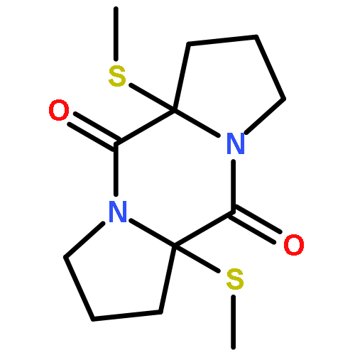 5a,10a-bis(methylsulfanyl)octahydro-5H,10H-dipyrrolo[1,2-a:1',2'-d]pyrazine-5,10-dione