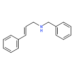 Benzenemethanamine,N-[(2E)-3-phenyl-2-propen-1-yl]-