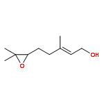 2-PENTEN-1-OL, 5-(3,3-DIMETHYLOXIRANYL)-3-METHYL-, (2E)-