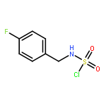 Benzenemethanamine, N-(chlorosulfonyl)-4-fluoro-