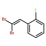 BENZENE, 1-(2,2-DIBROMOETHENYL)-2-FLUORO-