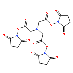 Glycine,N,N-bis[2-[(2,5-dioxo-1-pyrrolidinyl)oxy]-2-oxoethyl]-,2,5-dioxo-1-pyrrolidinyl ester