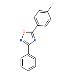 5-(4-fluorophenyl)-3-phenyl-1,2,4-oxadiazole