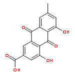 1,8-dihydroxy-6-methyl-anthraquinone-3-carboxylic acid