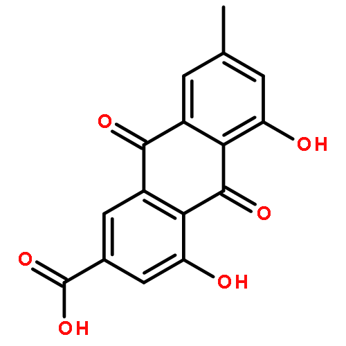 1,8-dihydroxy-6-methyl-anthraquinone-3-carboxylic acid